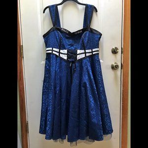 NWT Doctor Who TARDIS dress Hot Topic 18 1X 2X